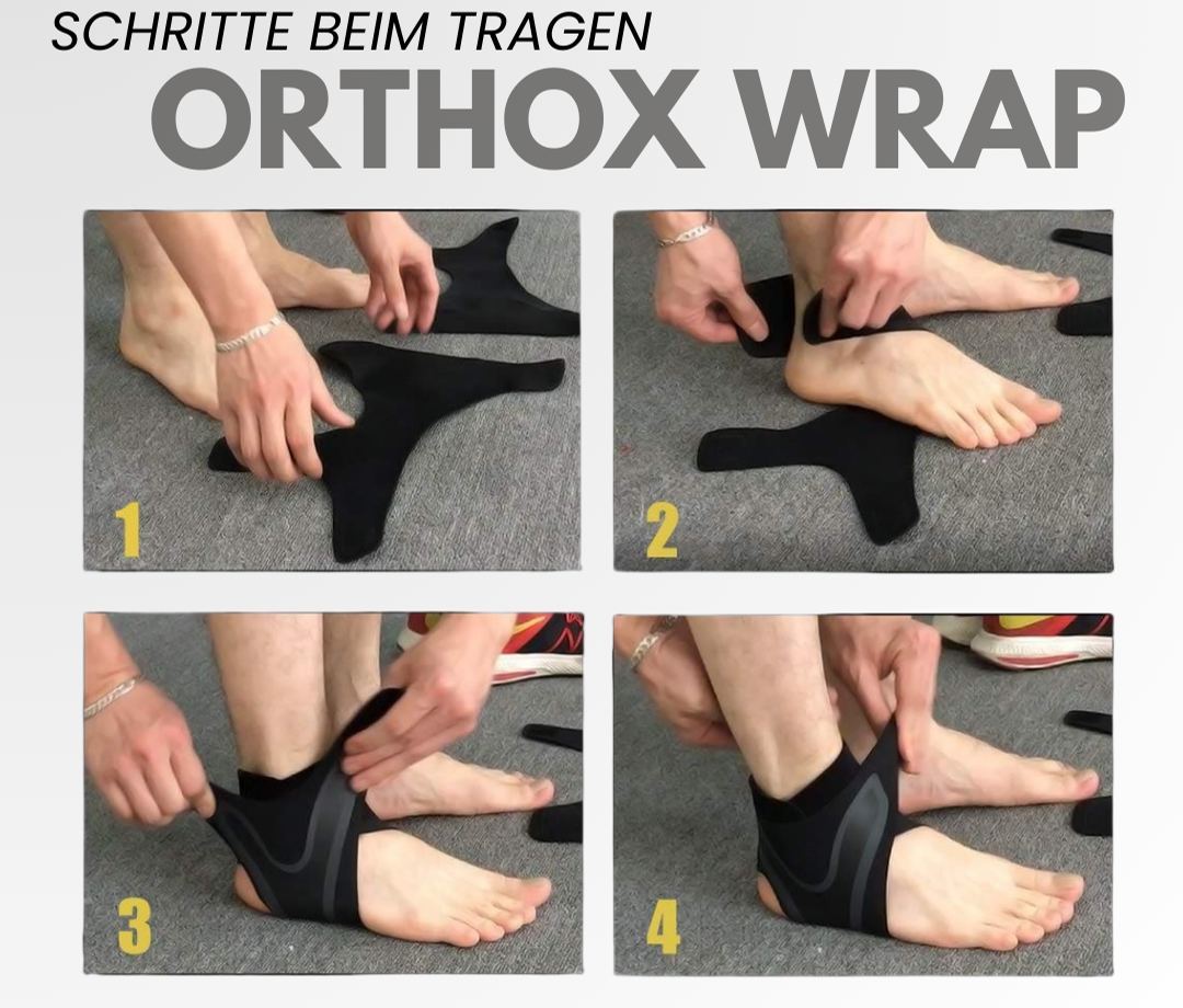 OrthoX Wrap - zur Linderung von Fußschmerzen (1+1 Gratis Aktion)