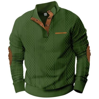 Men's Long Sleeve Cashmere Sweatshirt