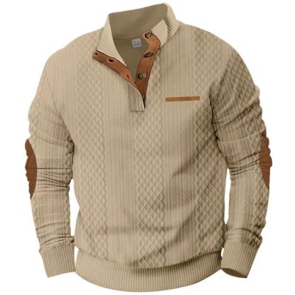 Men's Long Sleeve Cashmere Sweatshirt
