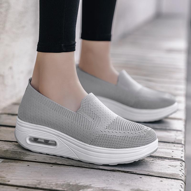 🔥Last Day 49% OFF - Women Slip-on light air cushion orthopedic Sneakers