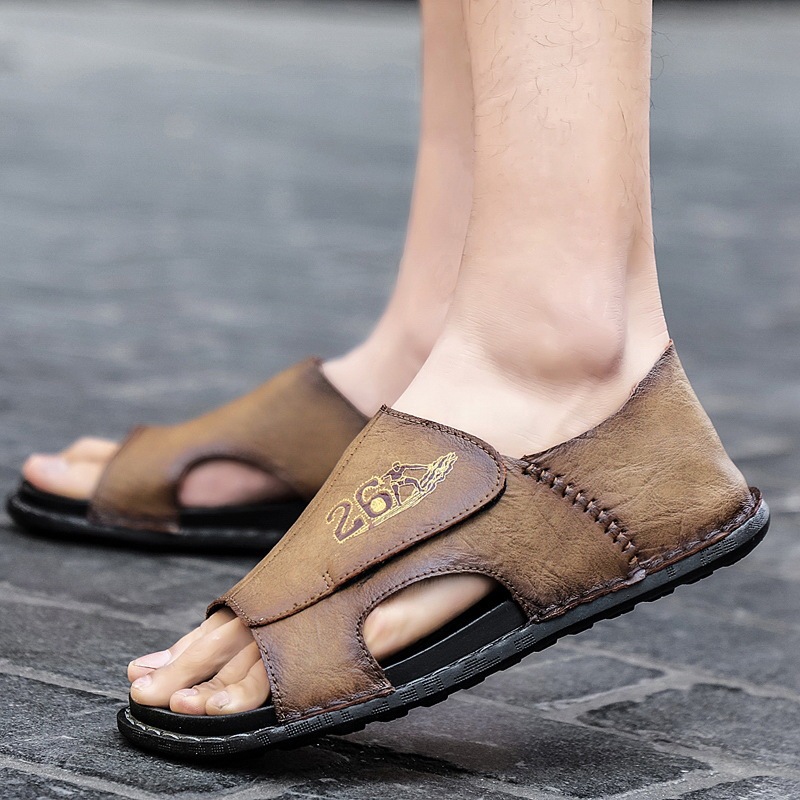 Herren Sommer-Sandalen mit offenem Zehenbereich
