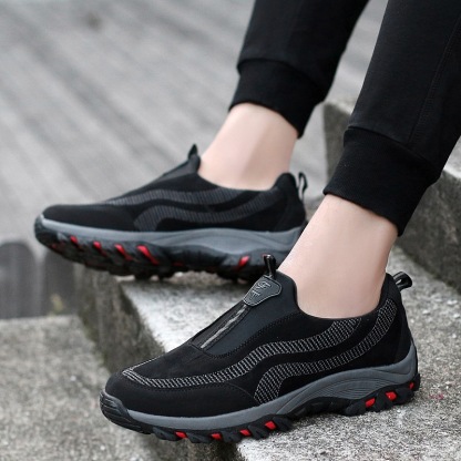 🎁Ein Geschenk für Papa🧔‍♂️ – Lässige Sport-Wanderschuhe zum Hineinschlüpfen für Herren mit weicher Sohle