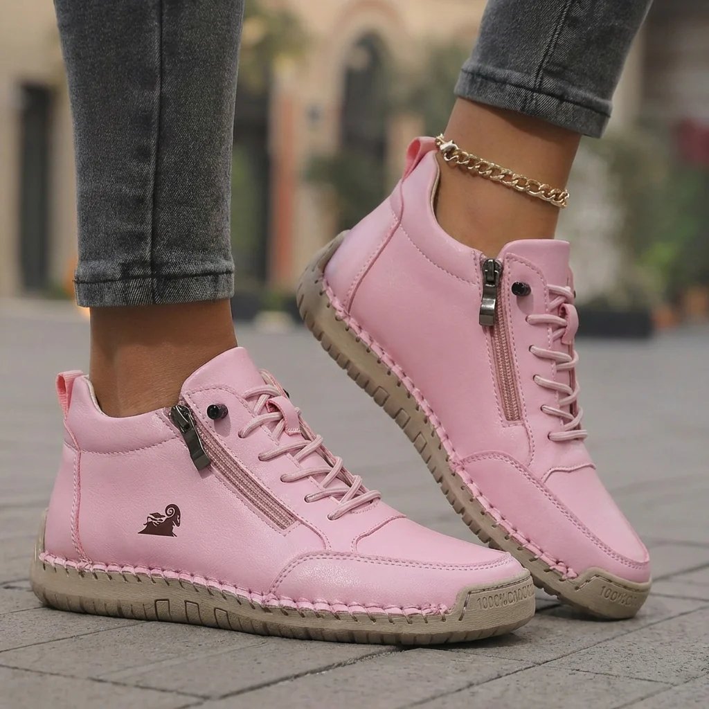 ⏰Letzter Tag: 50% Rabatt🔥Unisex-Orthopädie-Lederschuhe aus Kalbsleder👞Strapazierfähig, rutschfest | Wasserdicht | Fußgewölbeunterstützung | Schmerzlinderung