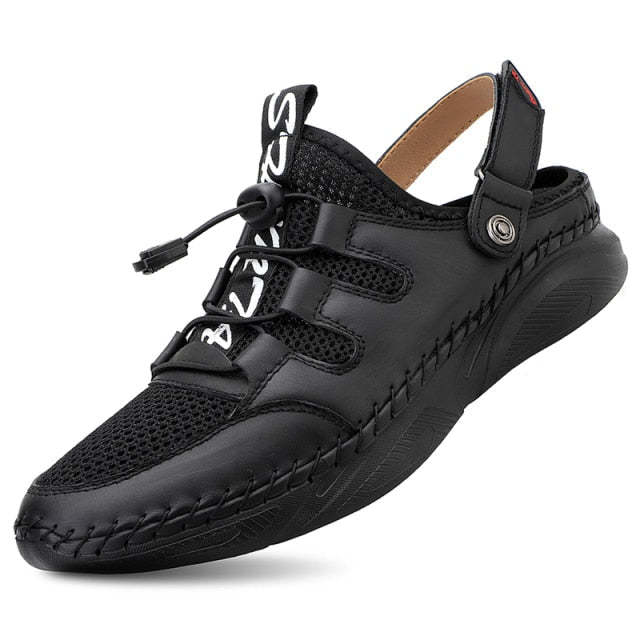 🔥TODAY 70% OFF - Mirco Leather Sandals Shoes