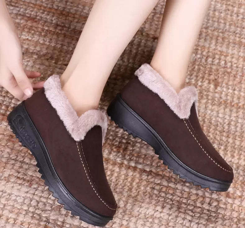 Kuschelige Winter Hausschuhe