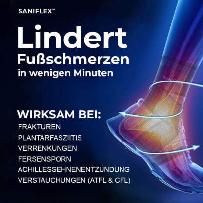 SaniFlex Fußbandage mit Stützriemen