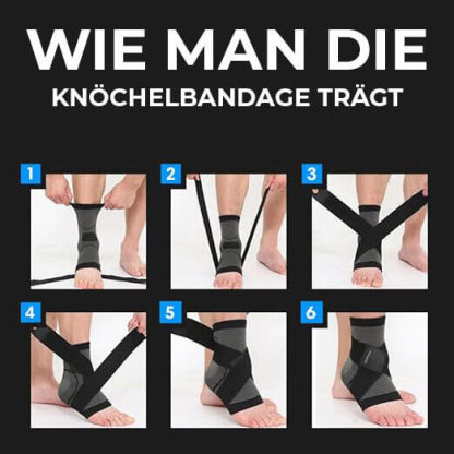 SaniFlex Fußbandage mit Stützriemen