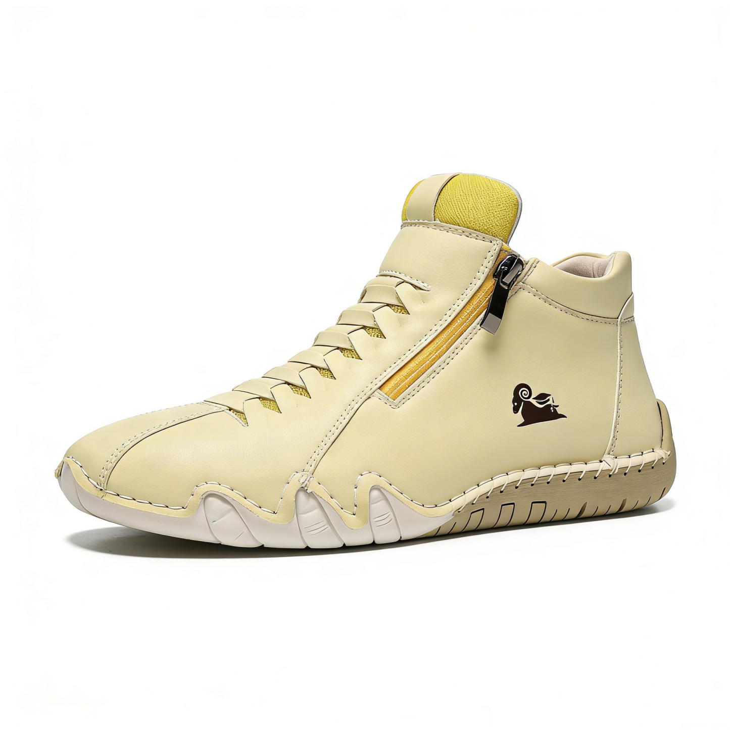 VogBeck 2.0 – Atmungsaktive orthopädische Schuhe mit doppeltem Reißverschluss und hohem Tragekomfort