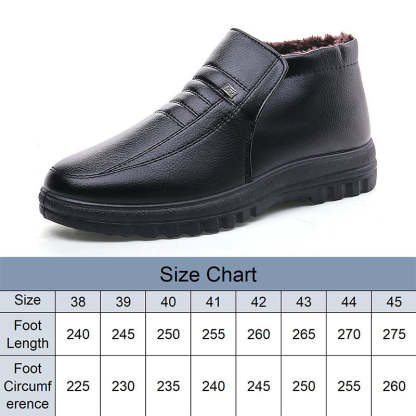 🎁[Bestes Geschenk für Ihn] Bequeme Plüsch gefütterte warme Schneestiefel für Männer