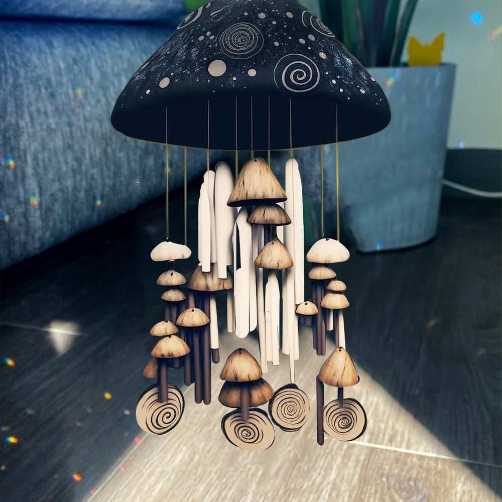 🔥MUSHROOM CAMPANULA HANDMADE ART