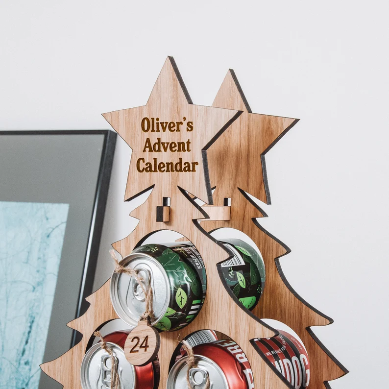 🤶Christmas Per-Sale🎁Christmas Countdown-Wooden Adult Advent Calendar