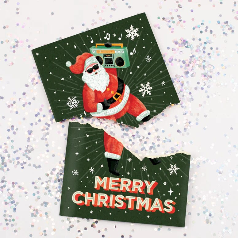ENDLESS NEVER GONNA GIVE YOU UP CHRISTMAS🕺🎄🔊 - JOKER GREETING PRANK CARD (GLITTER + SOUND)