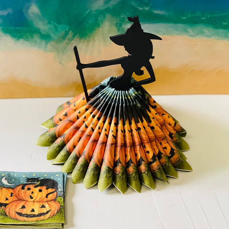 Napkin holder “Witch “ 9” tall