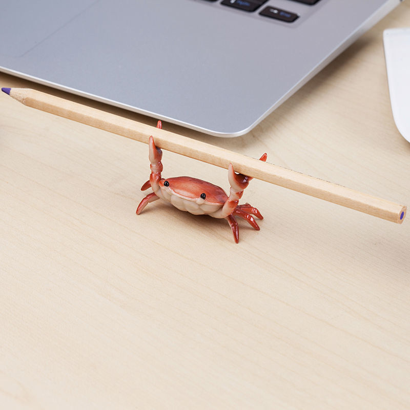 Stationery Crustaceans - Weight Lifting Small Crab Pen & Glasses Holder