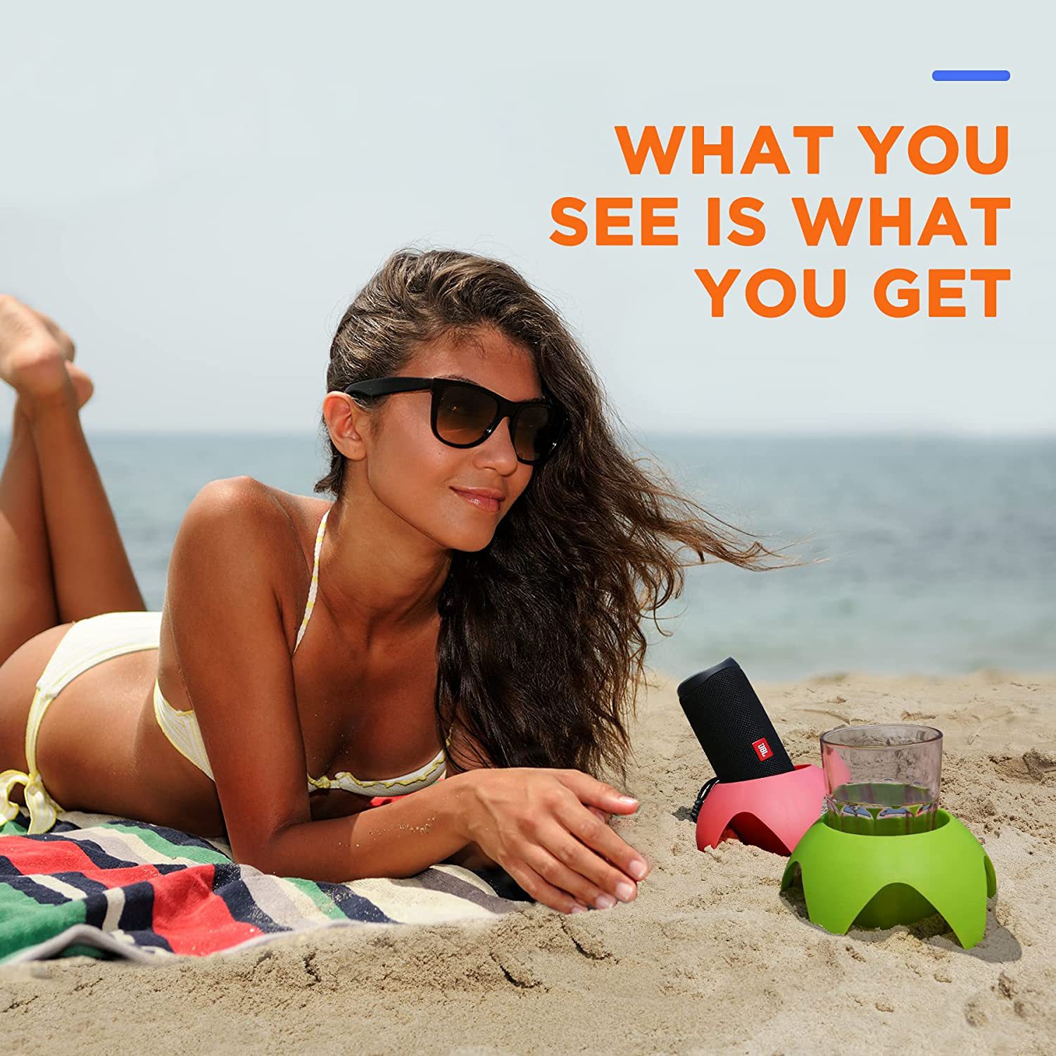 Beach Cup Holders(5pcs/set)