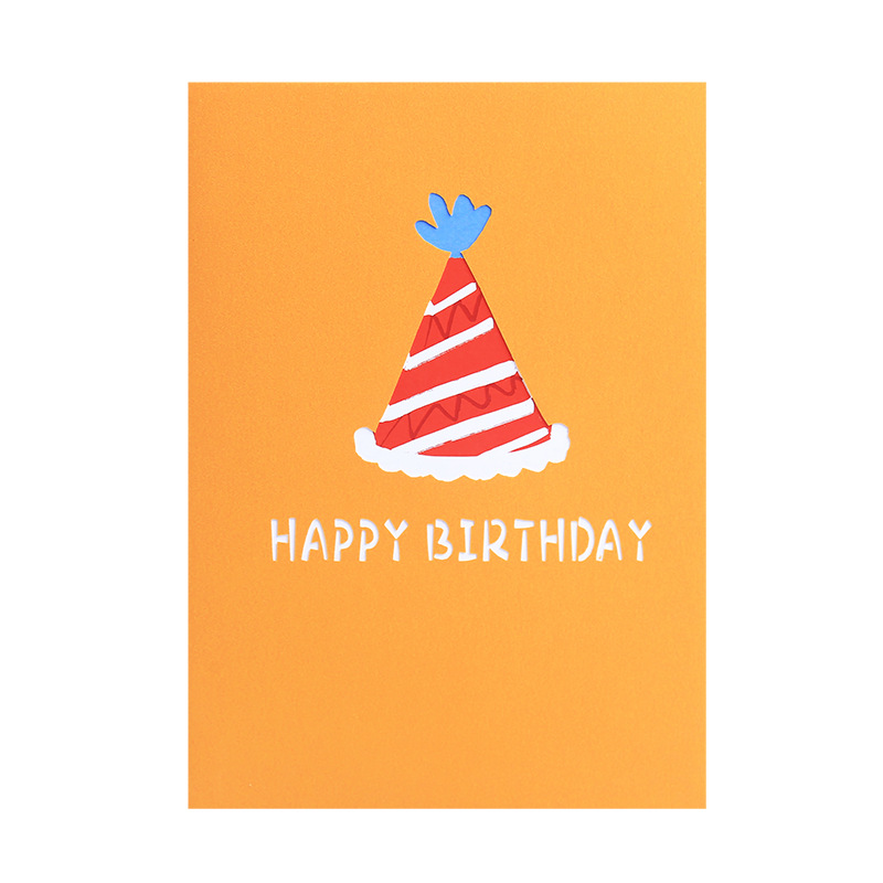 3D Funny Birthday Card for Cat Lover