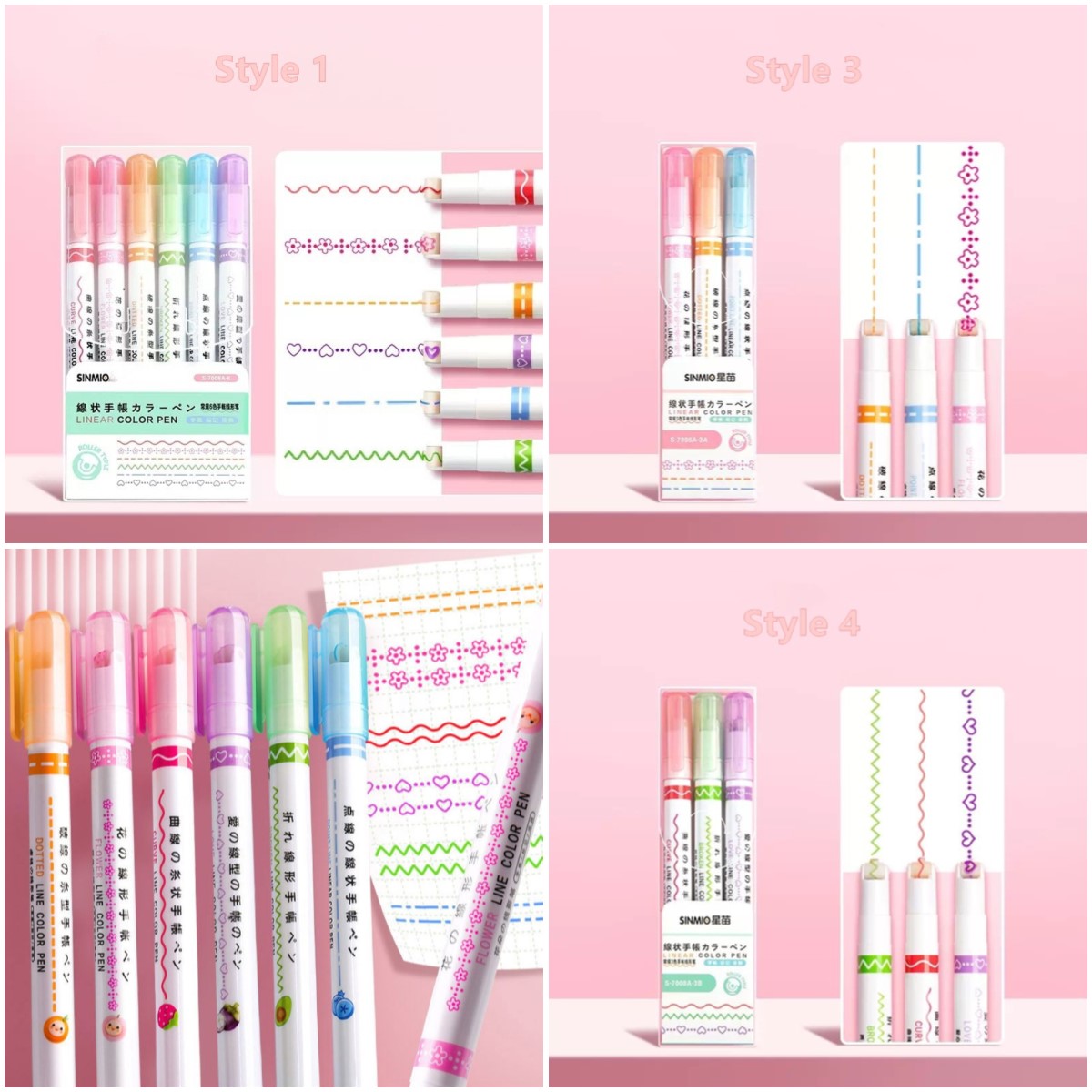 🌈Curve Highlighter Pen