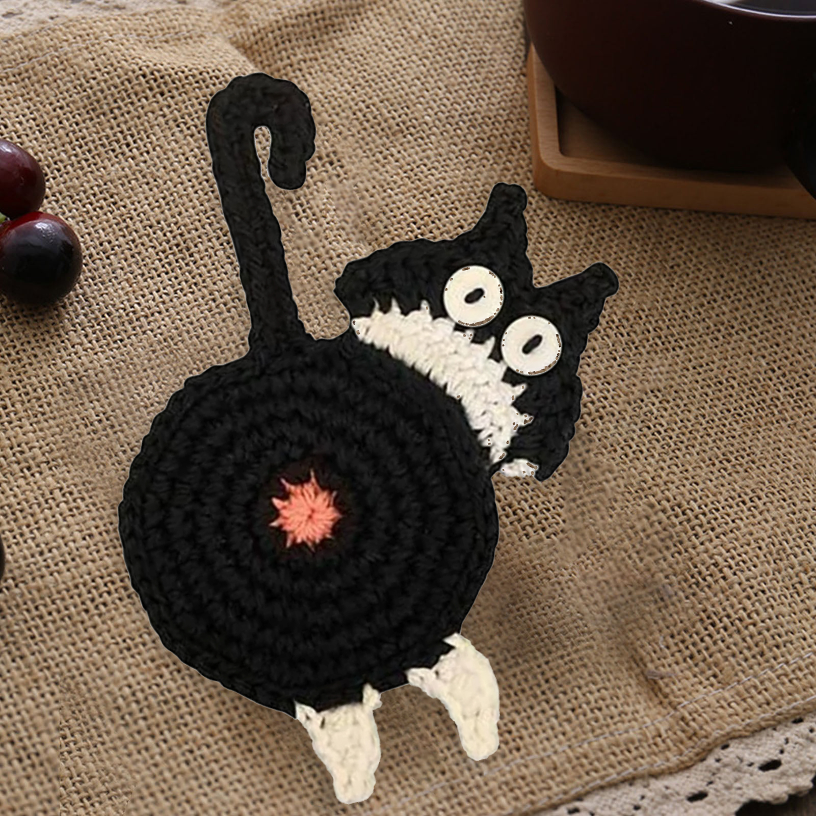 🎄Early Christmas Sale 40% OFF-🐱Cat Butt Coasters
