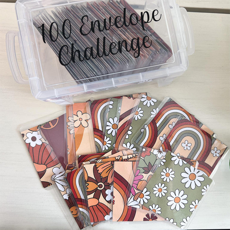 💸100 Envelope Challenge Box Set💌