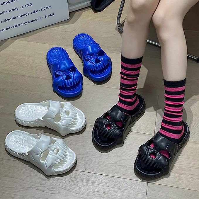 Skull Design Band Slides