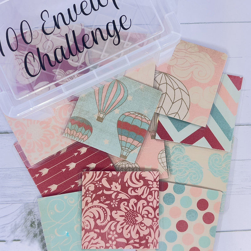 💸100 Envelope Challenge Box Set💌
