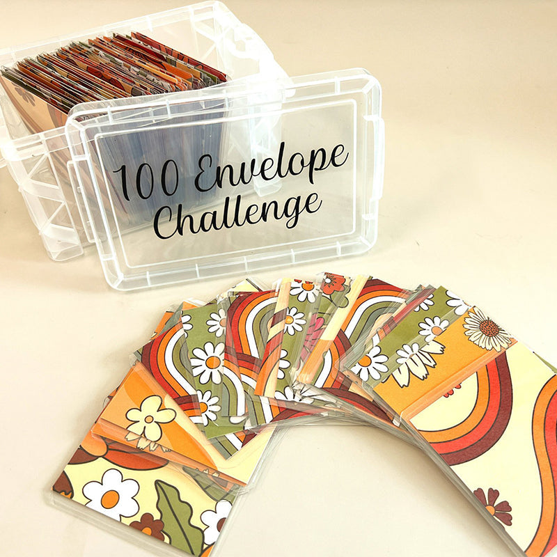 💸100 Envelope Challenge Box Set💌