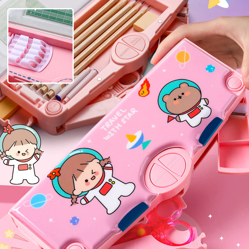 🔥Multifunctional Stationery Box
