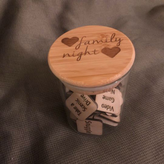 Family/Date Night Jar