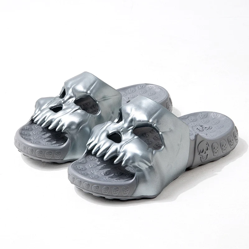 Skull Design Band Slides