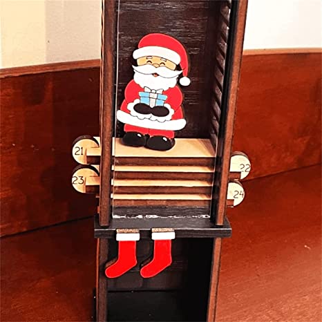 🔥Hot Sale-Santa Claus Down The Chimney Countdown Advent Calendar