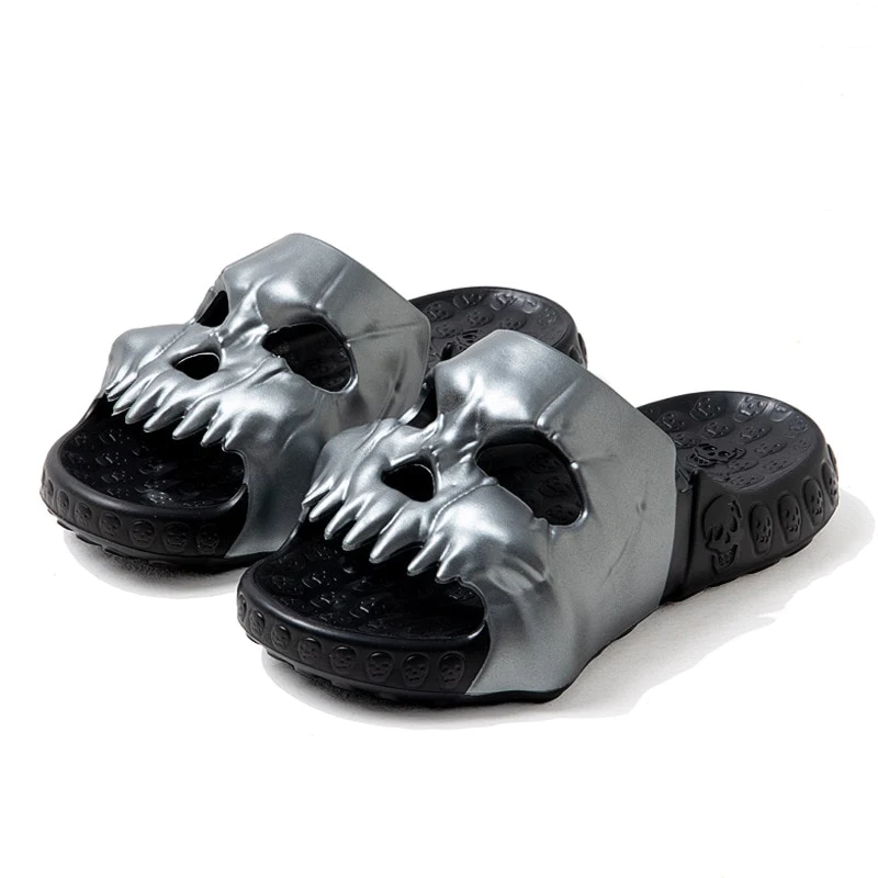 Skull Design Band Slides