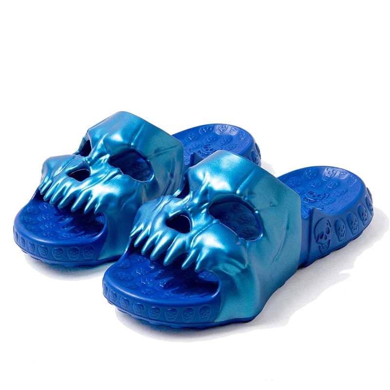 Skull Design Band Slides