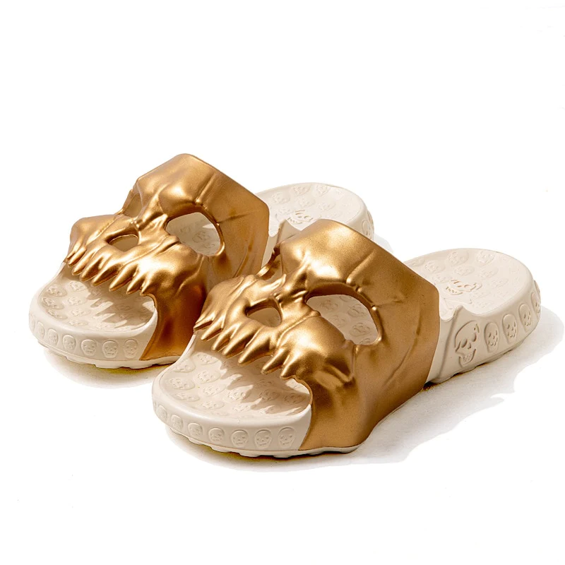 Skull Design Band Slides