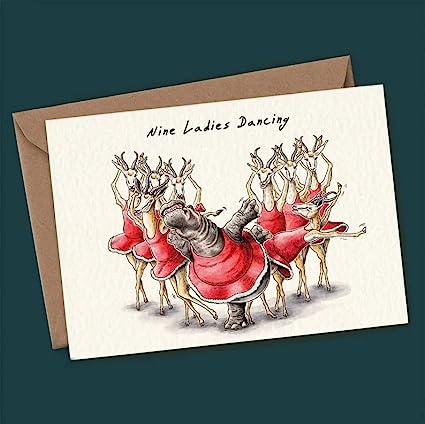 🎄12 Days of Christmas Funny Cards🎁