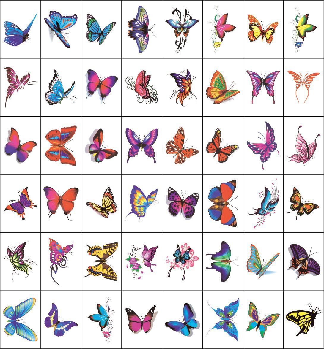 🦋Trendy 3D Tattoo Stickers