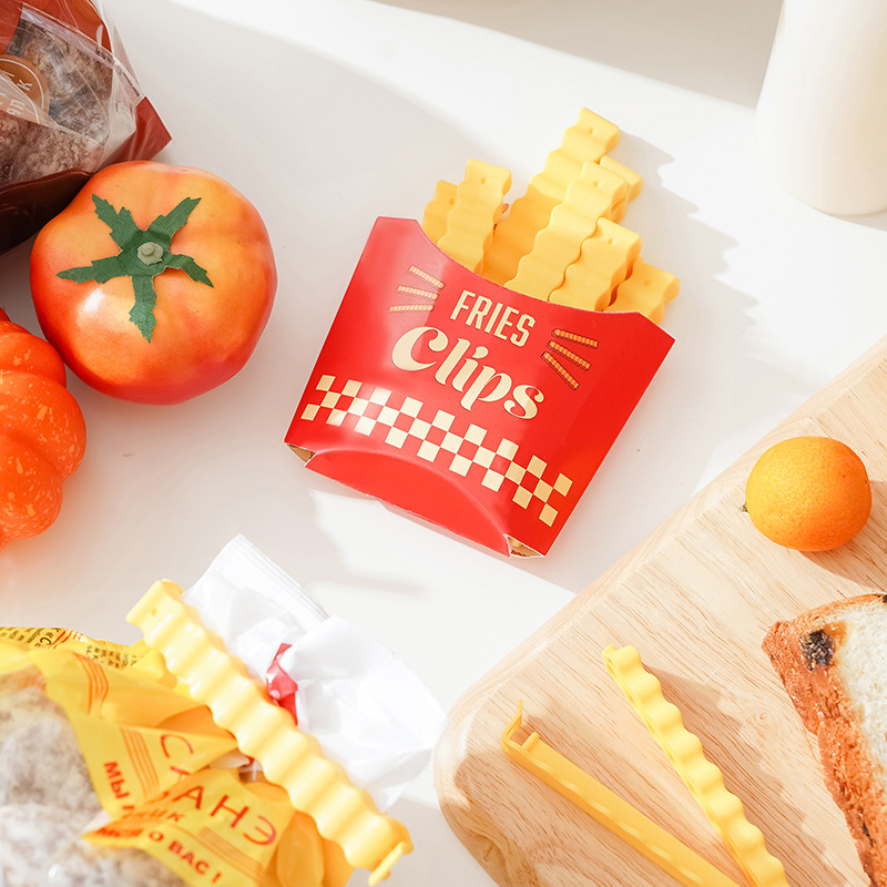 🤣Funny Magnetic French Fries Food Clips