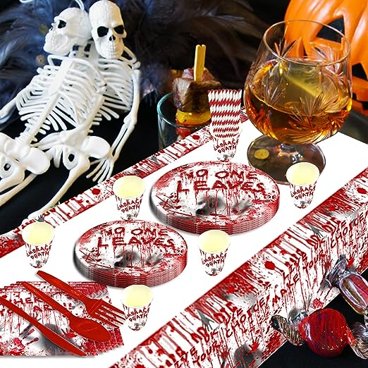 💉Bloody Hand Print Dinnerware🍽️