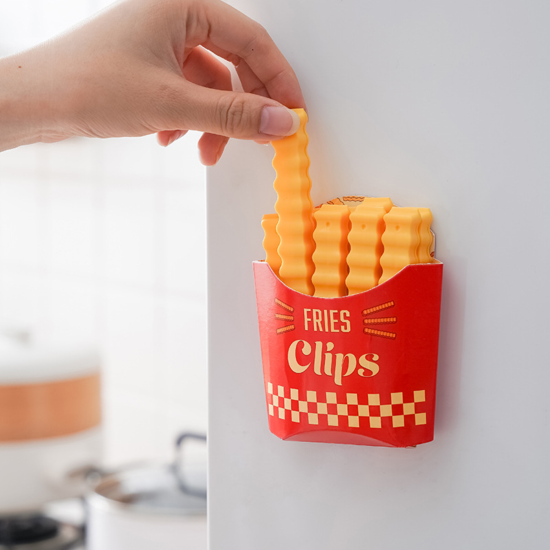 🤣Funny Magnetic French Fries Food Clips