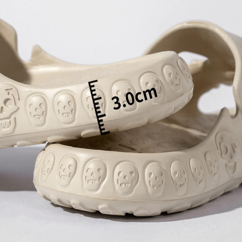 Skull Design Band Slides