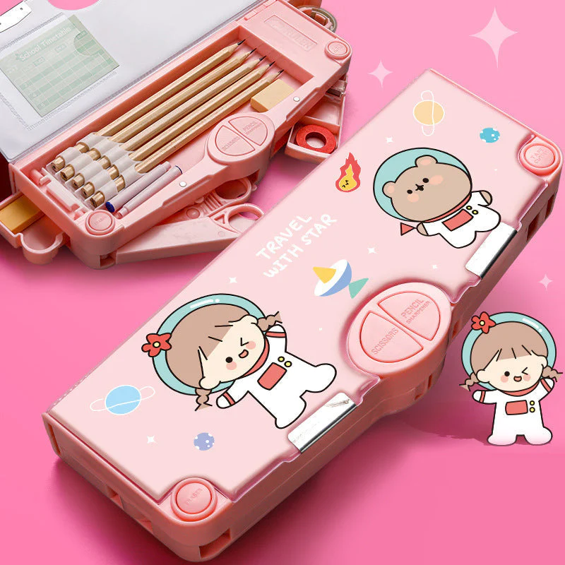 🔥Multifunctional Stationery Box