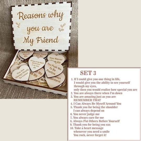 🔥Unique Friendship Gift🤝Wooden crafts🌳