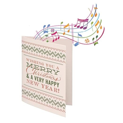 MERRY CHRISTMAS 🎅🔊 - JOKER GREETING PRANK CARD (GLITTER + SOUND)