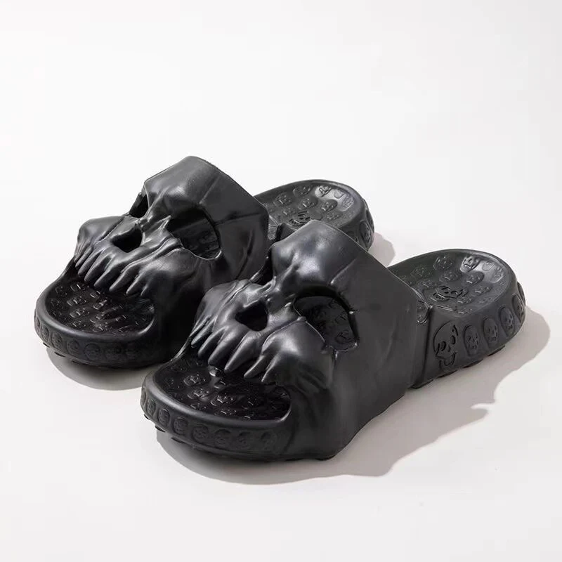 Skull Design Band Slides
