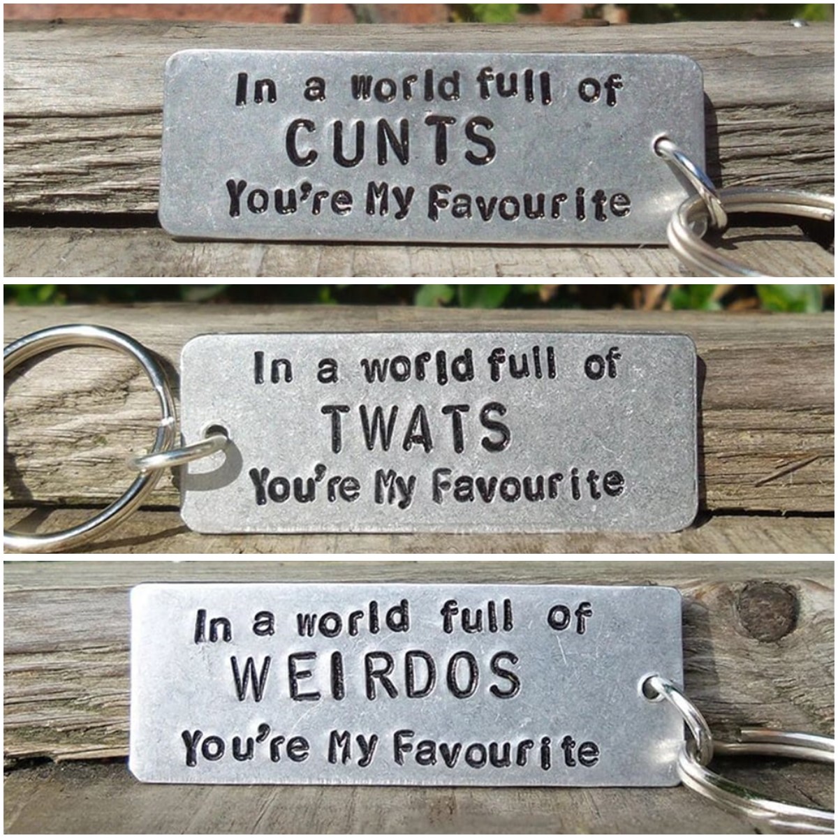  In A World Full of CUNTS You're My FAVOURITE Funny Gifts