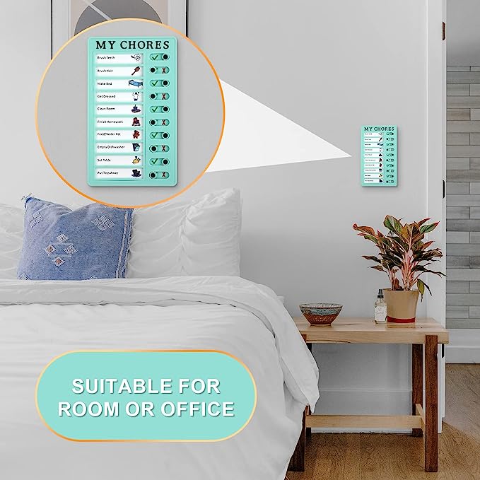 🔥Last Day Promotion 50% OFF-Magnetic Dry-Erase Daily Routine Chart