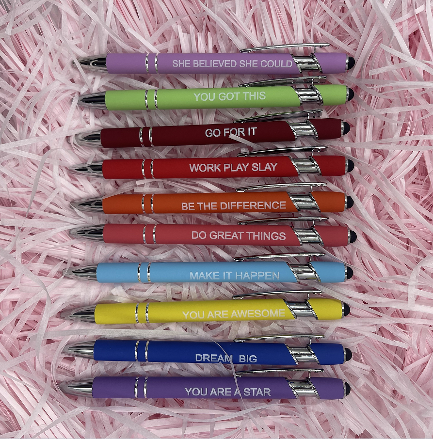  10Pcs Ballpoint STRESS RELIEF FUNNY PENS😂