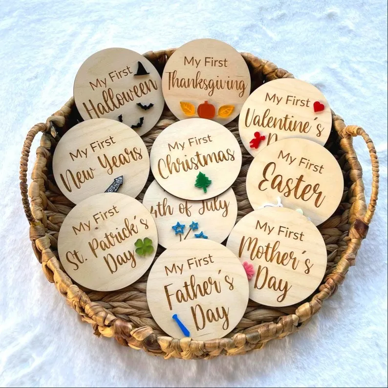 👶Baby Milestone Sign Set(10PCS)🚼