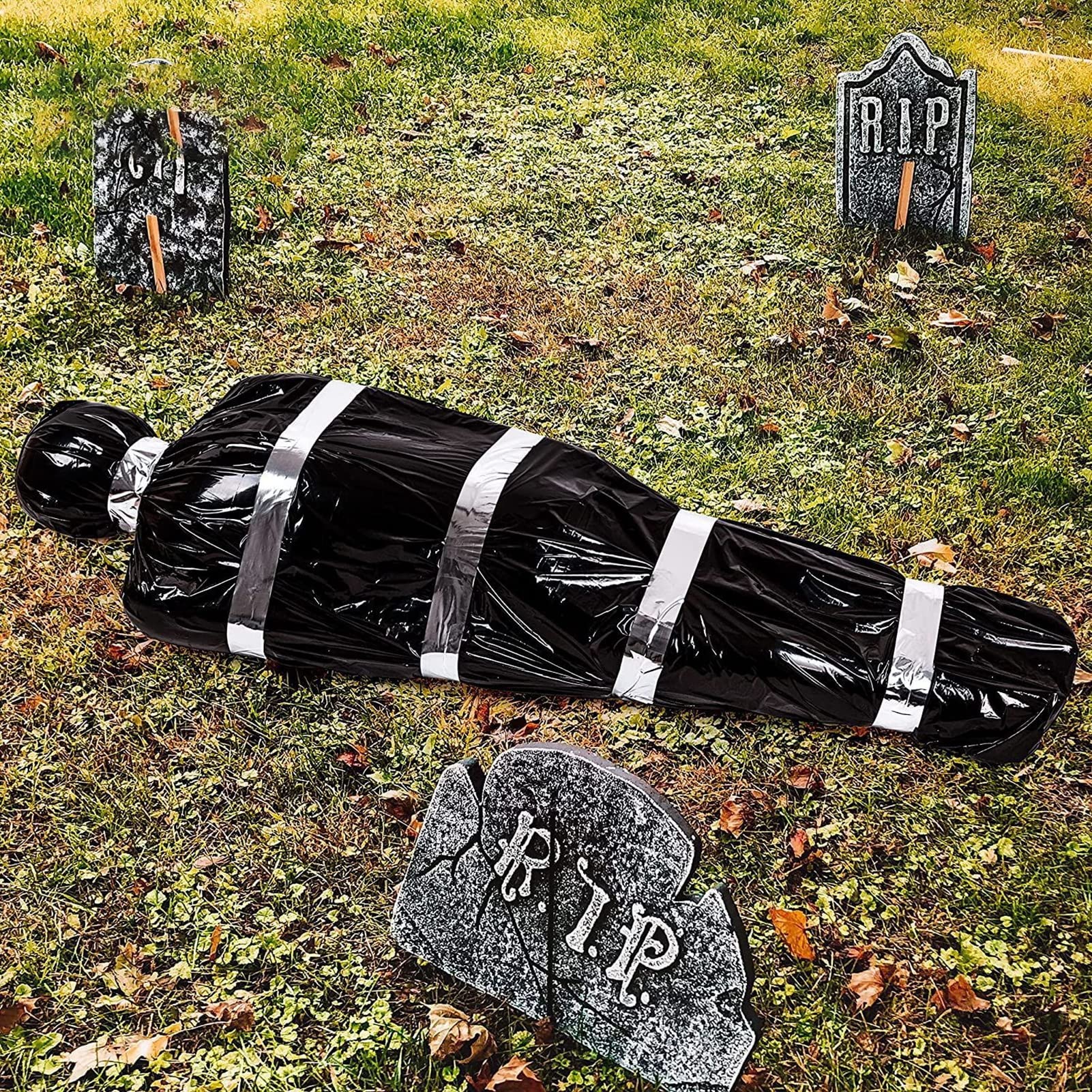😱Halloween Dead Body Crime Scene Victims Prop