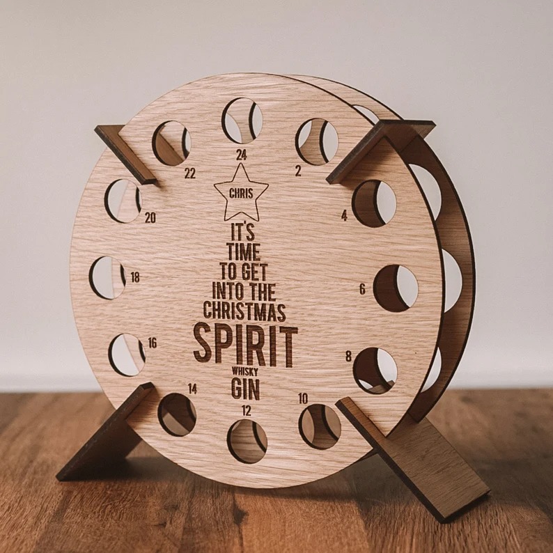 🎅Christmas Countdown-Wooden Adult Advent Calendar