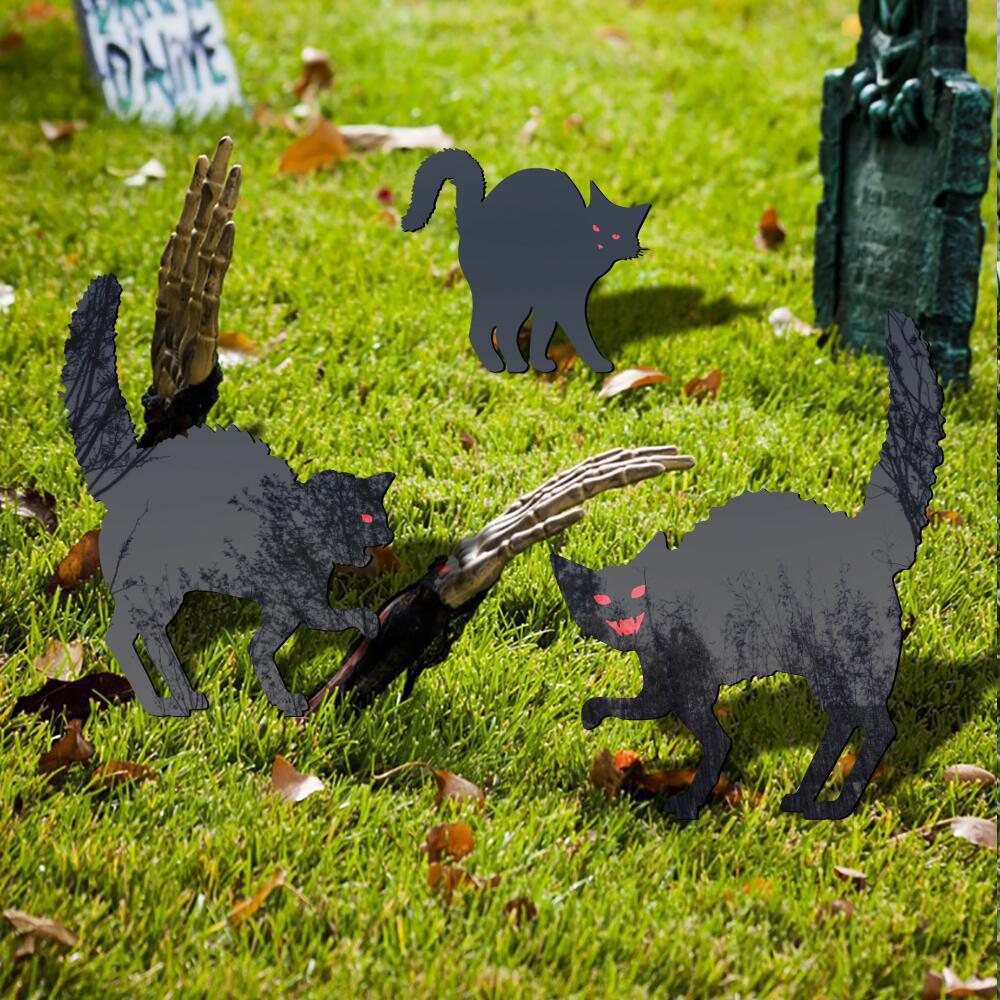 🎃Spooky Cat Yard Decoration🐾